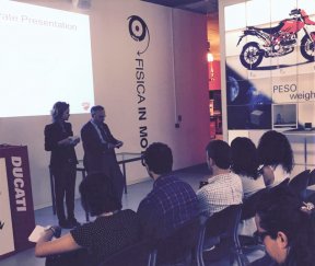 Visita in Ducati, formazione, le palestre di public speaking e project work