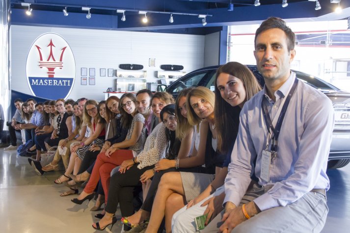 PASSIONE ED ELEGANZA: MASERATI OSPITA LA CHIUSURA DEL MASTER IN GESTIONE E SVILUPPO DELLE RISORSE UMANE